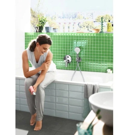 Фото смеситель для ванны hansgrohe novus 71045000