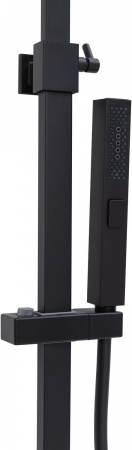 Фото душевая стойка allen brau infinity 5.21031-31 черный матовый