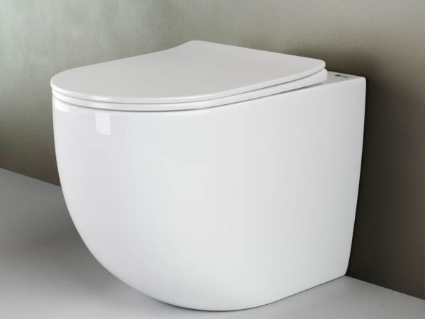 Фото унитаз-компакт, безободковый ceramicanova mia cn1810