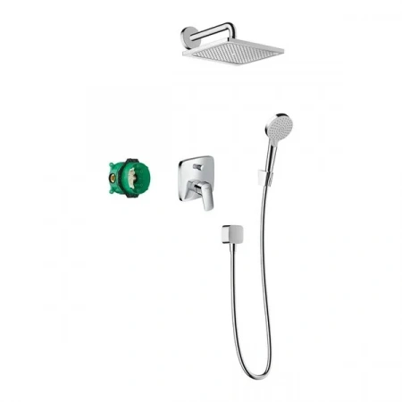Фото душевая стойка hansgrohe crometta 27957000