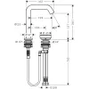 Фото смеситель для раковины hansgrohe tecturis s 73353670