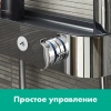 Фото термостатический смеситель для душа hansgrohe shower tablet select 24360000