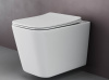 Фото унитаз подвесной, безободковый ceramicanova cubic cn1806