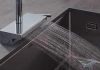 Фото смеситель для кухонной мойки hansgrohe aquno select 73830800