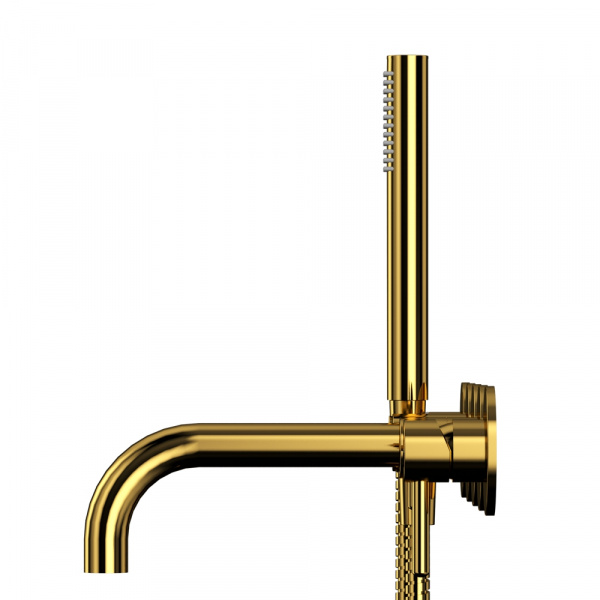 Фото смеситель для душа whitecross y y1240gl, цвет: золото