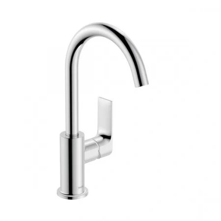 Фото смеситель для раковины hansgrohe rebris e 72576000