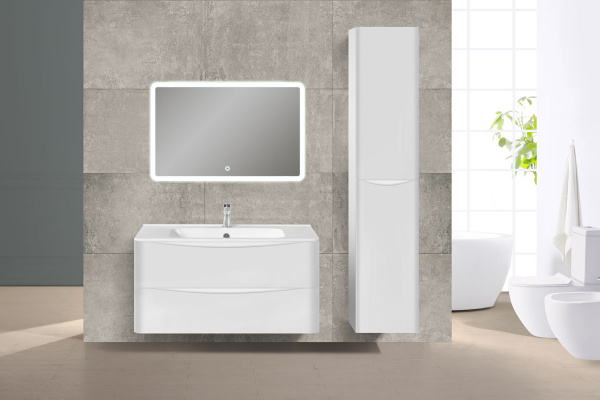 Фото тумба под раковину vincea paola 100 см vmc-2p100gw