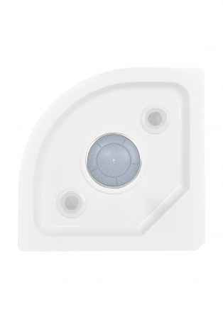 Фото душевая кабина dto 80x80 см em1580led+gm с гидромассажем
