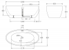 Фото акриловая ванна belbagno 170x82 см bb69-1700-w0
