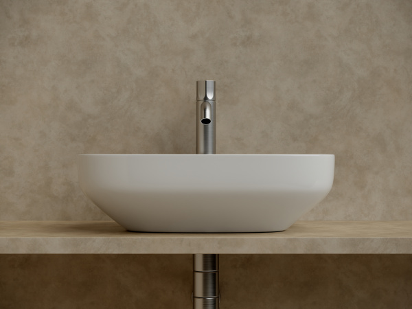 Фото раковина накладная ceramicanova element 50 см, цвет: белый cn5031