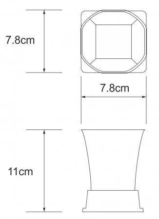 Фото стакан для зубных щеток wasserkraft exter k-5528