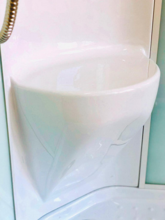 Фото душевая кабина royal bath нк rb100hk7-wt-ch 100x100 см