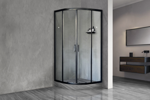 Фото душевое ограждение royal bath hkd rb100hkd-t-bl 100x100 см