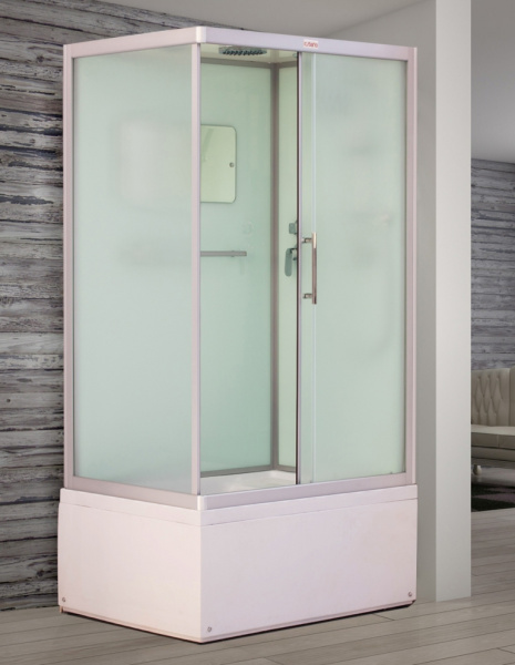 Фото душевая кабина esbano elegancia es-108ckrb 100x80 см