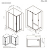 Фото душевое ограждение am.pm gem 120x90 см w90g-403-120290-mt