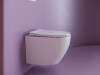 Фото унитаз подвесной, безободковый ceramicanova uno cn11001