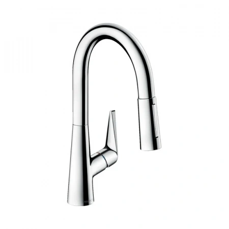 Фото смеситель для кухонной мойки hansgrohe talis 73850000