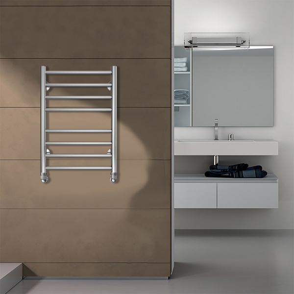 Фото водяной полотенцесушитель azario parma 40x60 см цвет: хром az10146s