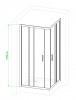 Фото душевое ограждение royal bath hpd rb9100hpd-t-ch 100x90 см