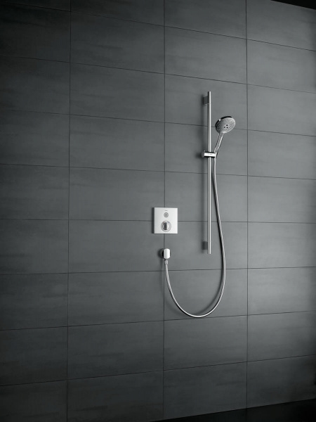 Фото встраиваемый термостатический смеситель для душа hansgrohe showerselect 15767000