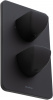 Фото смеситель для ванны allen brau infinity 5.21216-31 черный матовый