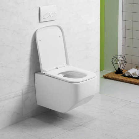 Фото унитаз подвесной безободковый art&max liberty am015chr