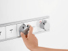 Фото встраиваемый термостатический смеситель для душа hansgrohe rainselect 15357600