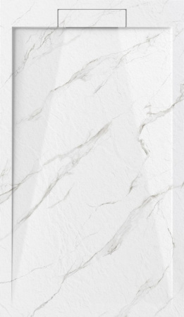 Фото поддон из искуственного камня esbano luxe 120x80 см esp-lm128cb