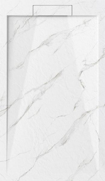 Фото поддон из искуственного камня esbano luxe 120x80 см esp-lm128cb