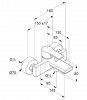 Фото смеситель для ванны kludi zenta sl 486700565