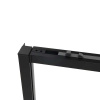 Фото душевая дверь vincea slim soft 100 см vds-1ss100clb