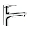 Фото смеситель для кухонной мойки hansgrohe zesis 74800000