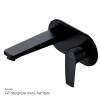 Фото смеситель для раковины am.pm gem black edition f90a72222