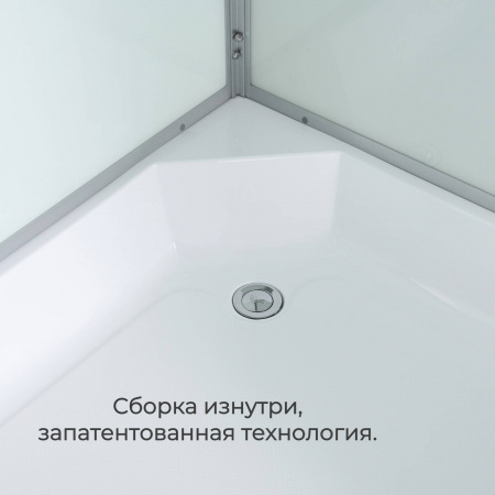 Фото душевая кабина avacan d3090 90x90 см стандартная