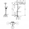 Фото душевая стойка hansgrohe raindance select s 27633000_vstvo