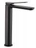 Смеситель высокий для раковины Rea Greek Black mat REA-B8404