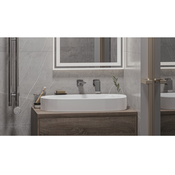 Фото раковина накладная whitecross moonstone 70 см 0731.070035.100