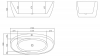 Фото акриловая ванна belbagno bb404-1700-800 170x80 см