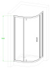 Фото душевое ограждение royal bath hkv rbhkv90-c-ch 90x90 см