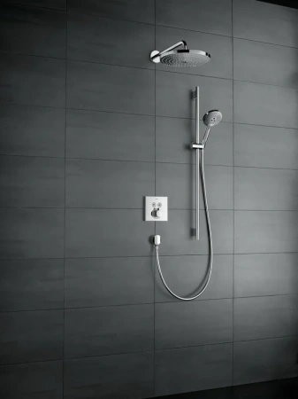 Фото термостатический смеситель для душа hansgrohe shower select 15763990