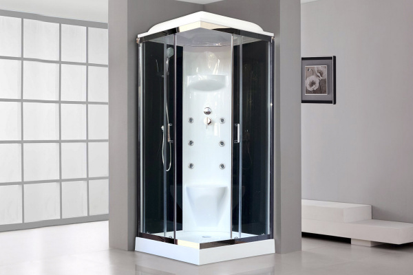 Фото душевая кабина royal bath нр rb90hp7-bt-ch 90x90 см