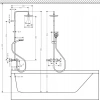 Фото душевая стойка hansgrohe vernis blend 26274000