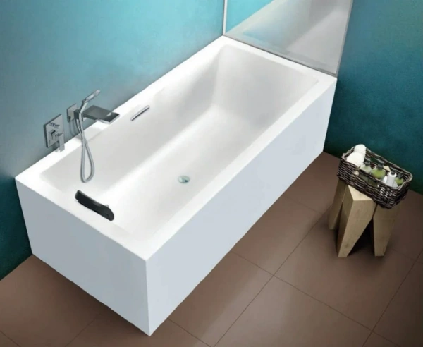 Фото акриловая ванна riho rethink cubic 180x80 см b106001005