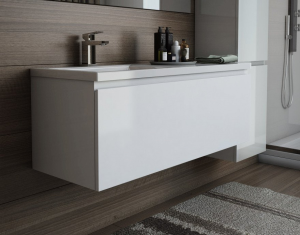 Фото тумба с раковиной эстет dallas luxe 100 см l/r фр-00002319