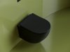 Фото унитаз подвесной, безободковый ceramicanova uno cn11001mb