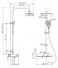 Фото душевая стойка wasserkraft thermo a11401