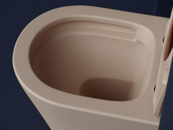 Фото унитаз подвесной, безободковый ceramicanova balearica cn6000mc