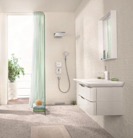Фото смеситель для ванны hansgrohe shower select 15764000