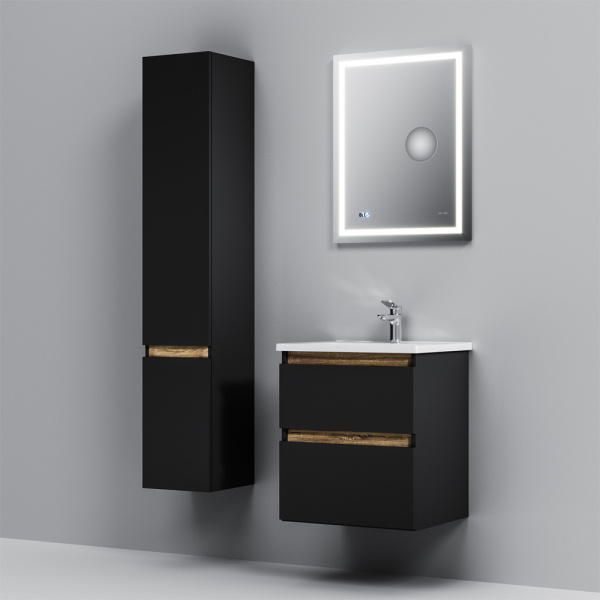 Фото тумба под раковину  am.pm x-joy black edition 55 см m85afhx0552bm