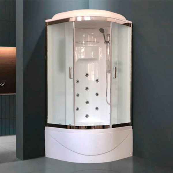 Фото душевая кабина royal bath nrw rb100nrw-c-ch 100x100 см